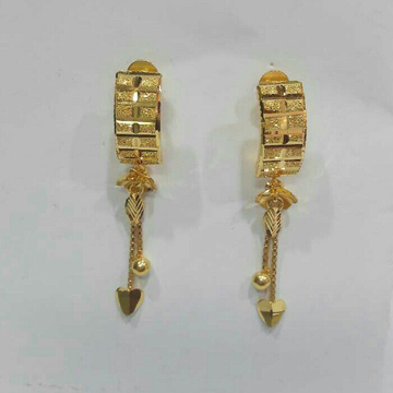 22K Gold Attractive Latkan J Tops by D.M. Jewellers