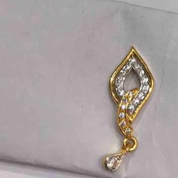 22KT Gold Fancy Pair Of Earrings by D.M. Jewellers