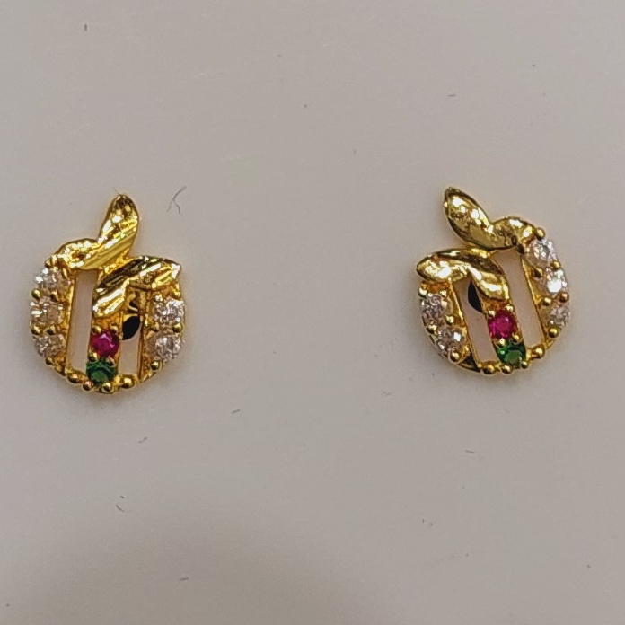 18k gold delicate earrings