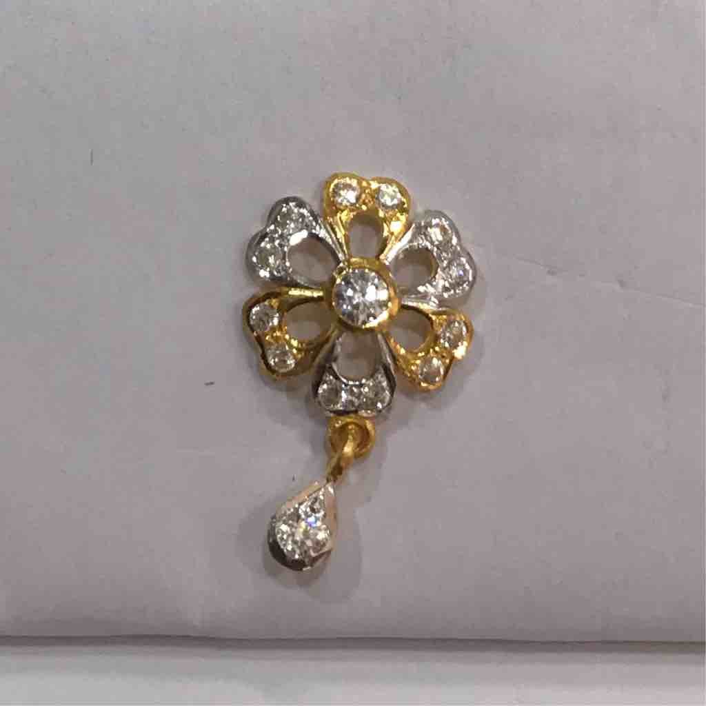 916 Gold Beautiful Flower Earrings