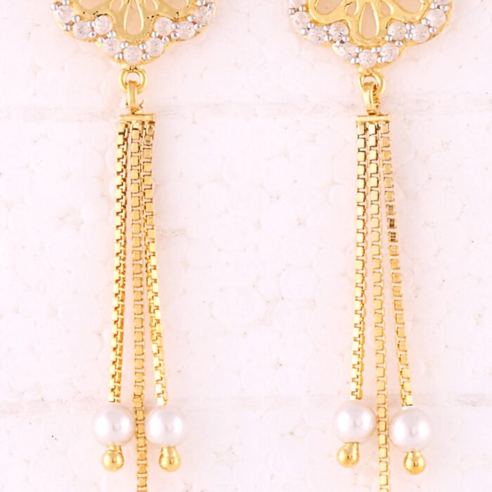 18kt Gold Hanging Tops-HTOPS0014