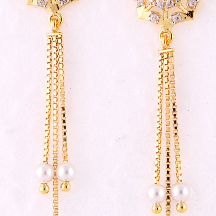 18kt Gold Hanging Tops-HTOPS0019