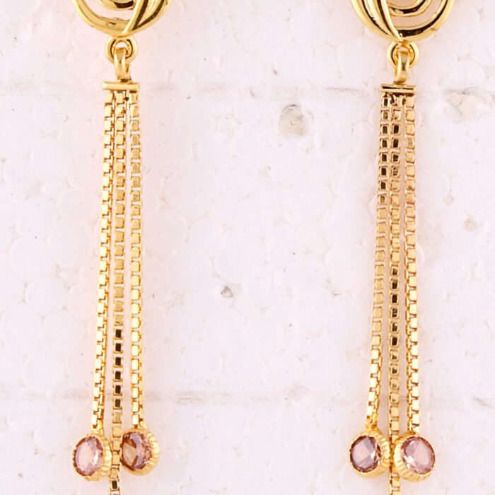 18kt Gold Hanging Tops-HTOPS0020