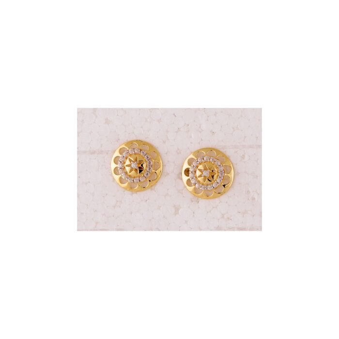 18k Yellow Gold Stone Tops-STTOPS0010